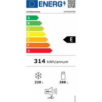 Réfrigérateur Multi-portes 288 L Reconditionné LG GMG860EPBE