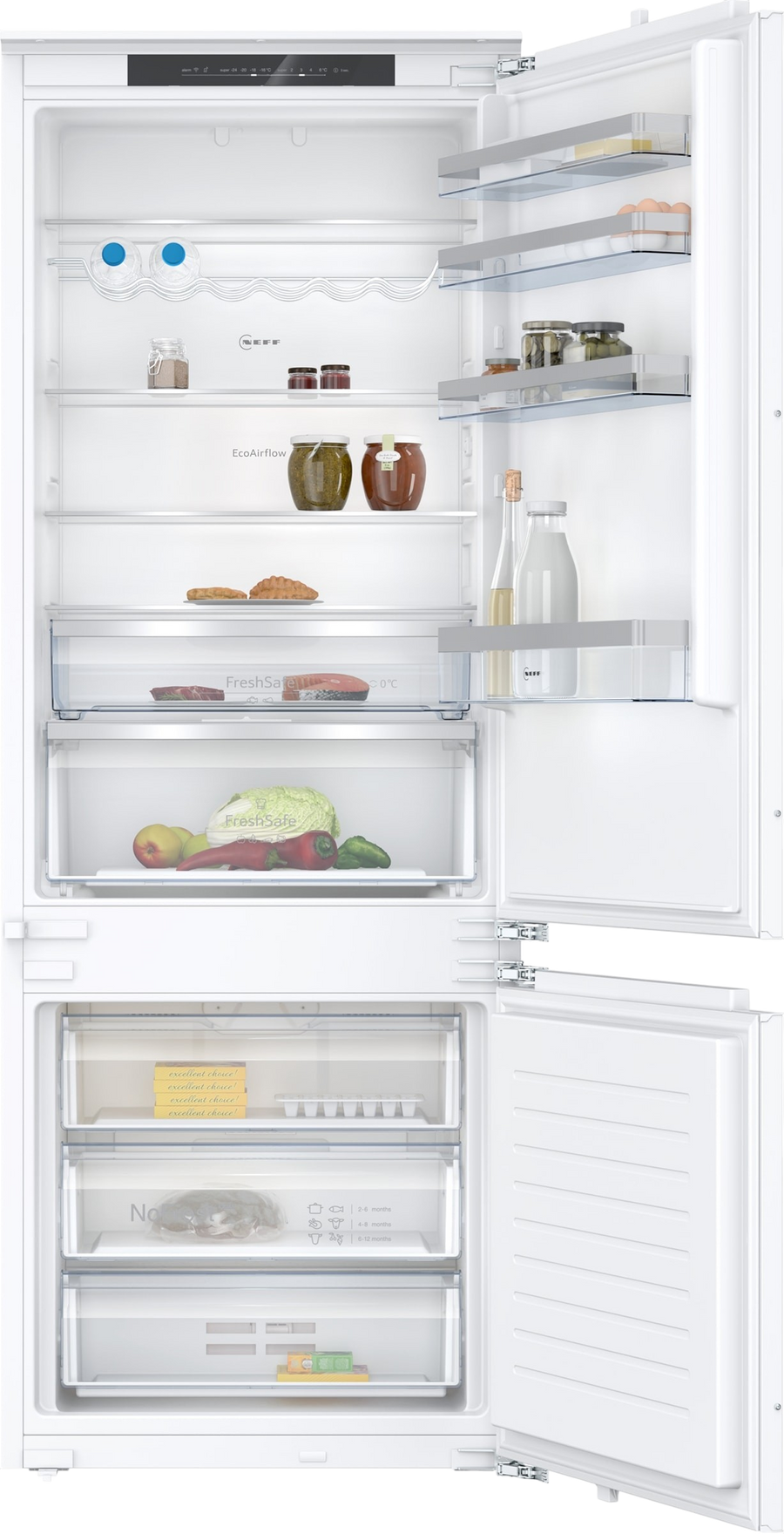 Réfrigérateur Avec Congélateur 383 Litres Reconditionné NEFF KB7962FE0