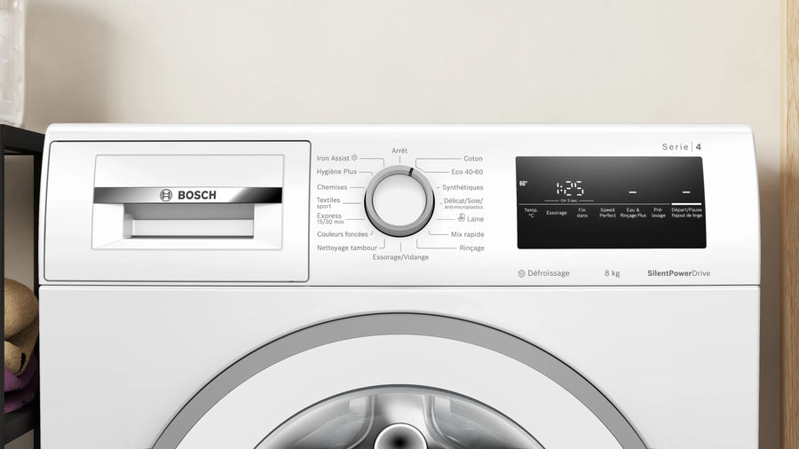 Lave-linge Hublot 8 kg Reconditionné BOSCH WAN2827FFR