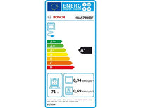 Four Chaleur Tournante 71 L Reconditionné BOSCH HBA572BS3F