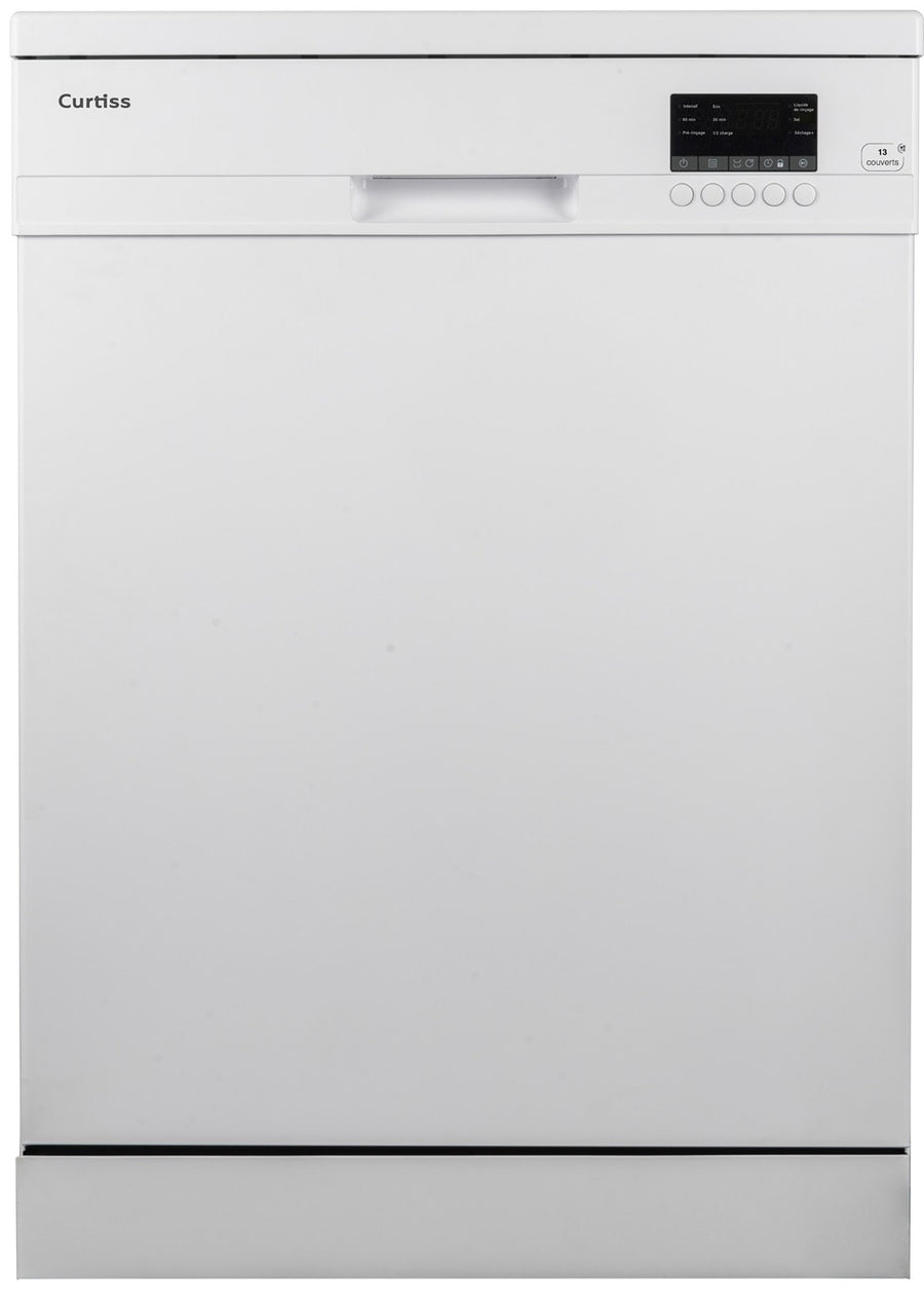 Lave-vaisselle Pose Libre 13 couverts Reconditionné CURTISS GLV13C47W
