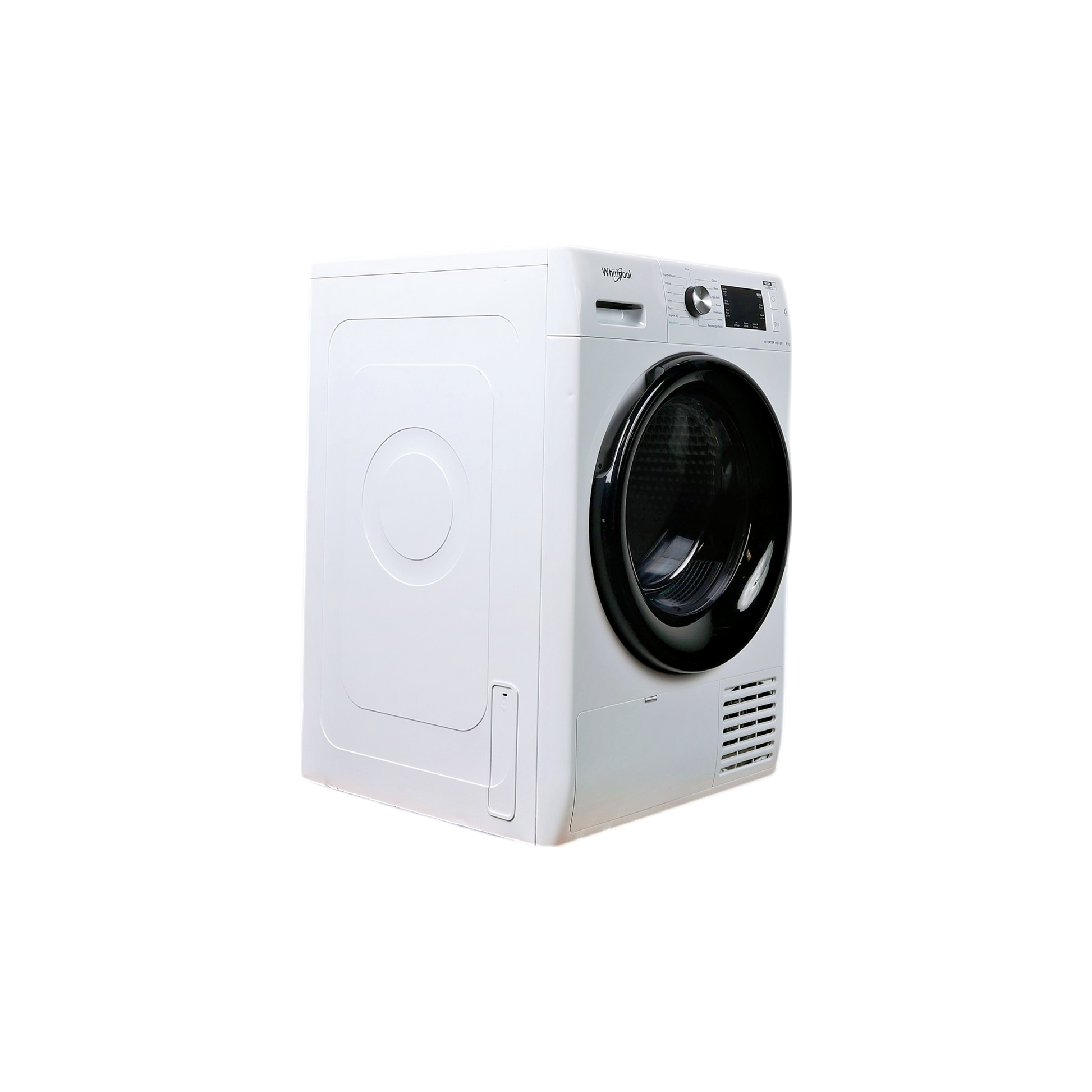 Seche-Linge Pompe À Chaleur 9 kg Reconditionné WHIRLPOOL FFTBNM229X2BFR : vue du côté droit