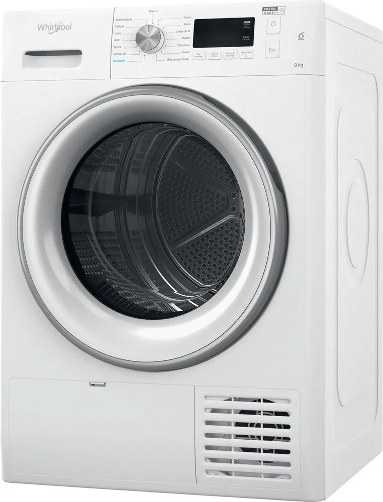 Seche-linge Pompe à Chaleur 8 kg Reconditionné WHIRLPOOL FFTM1182WSFRR