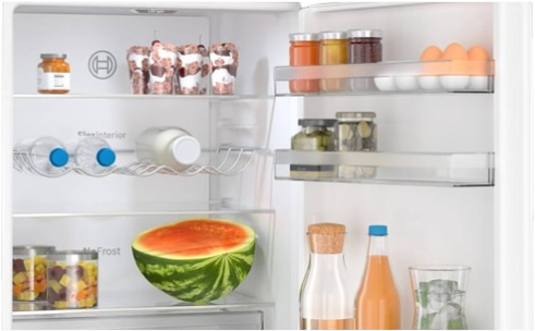 Réfrigérateur Avec Congélateur 321 Litres Reconditionné BOSCH KGN367LDF