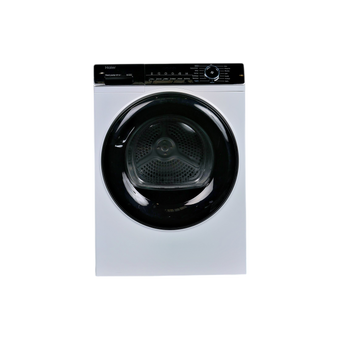Seche-Linge Pompe À Chaleur 10 kg Reconditionné HAIER HD100-A2939-FR : vue de face