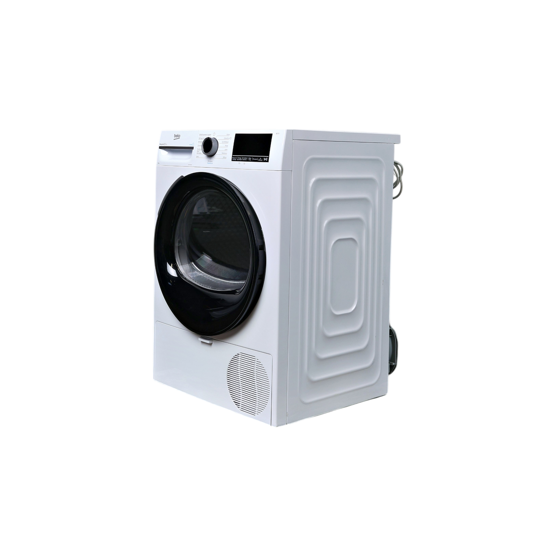 Seche-Linge Pompe À Chaleur 8 kg Reconditionné BEKO D3H28493W : vue du côté gauche