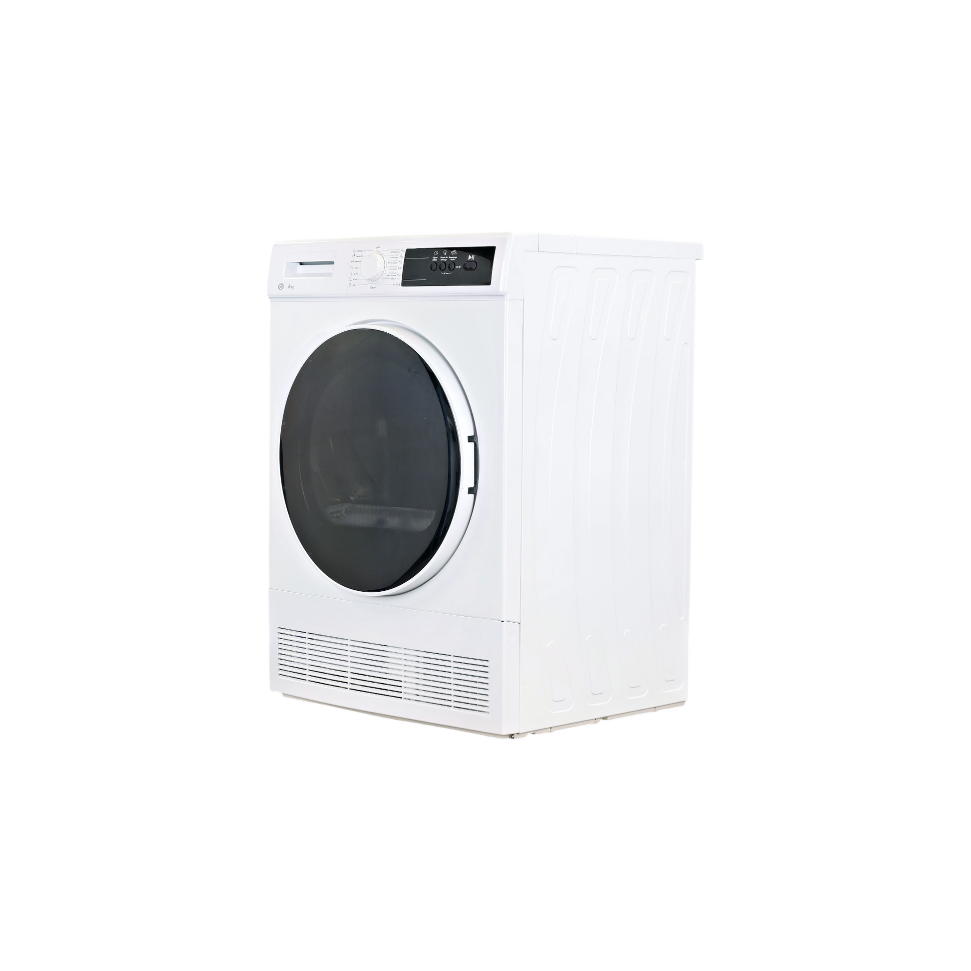 Seche-Linge Condensation 8 kg Reconditionné ESSENTIEL B ESLC8-6B : vue du côté gauche