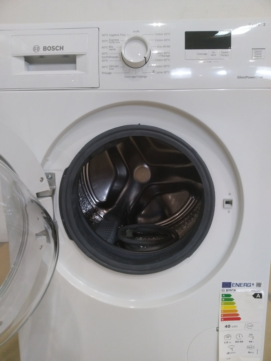 Lave-linge Hublot 7 kg Reconditionné BOSCH WGE02406FR