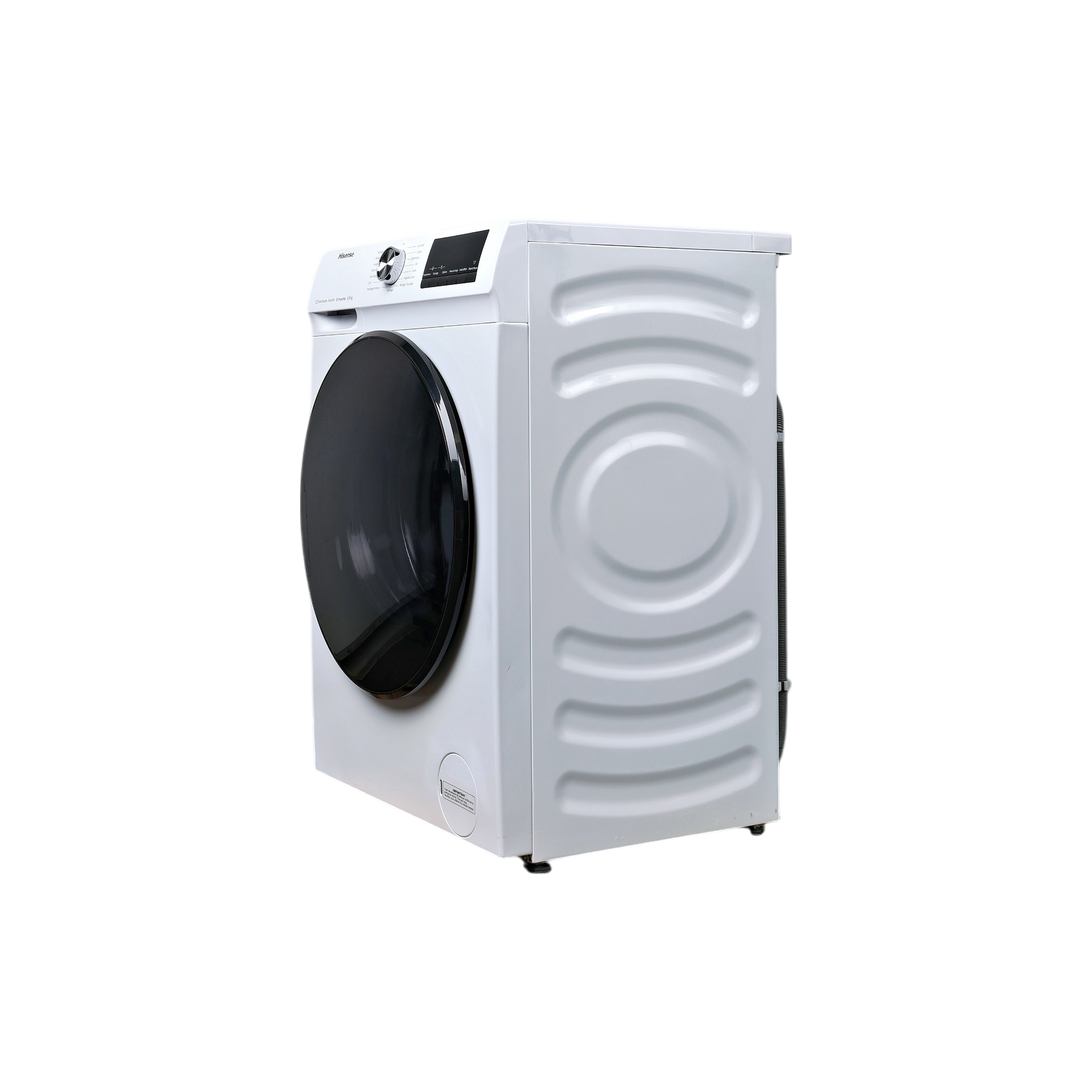 Lave-Linge Sechant 8 kg Reconditionné HISENSE WDQA8014EVJM : vue du côté gauche