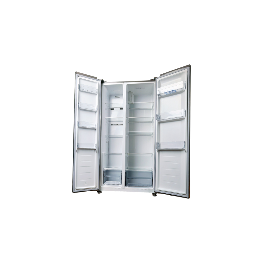 Réfrigérateur Américain 442 L Reconditionné ESSENTIEL B ERAVE180-90V2 : vue de l'intérieur