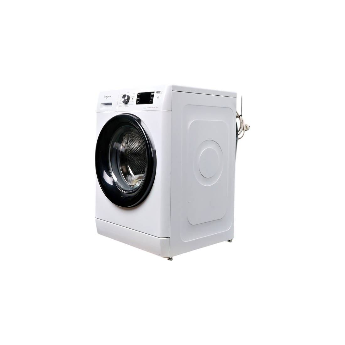 Lave-Linge Hublot 9 kg Reconditionné WHIRLPOOL FFBP9469BVFR : vue du côté gauche