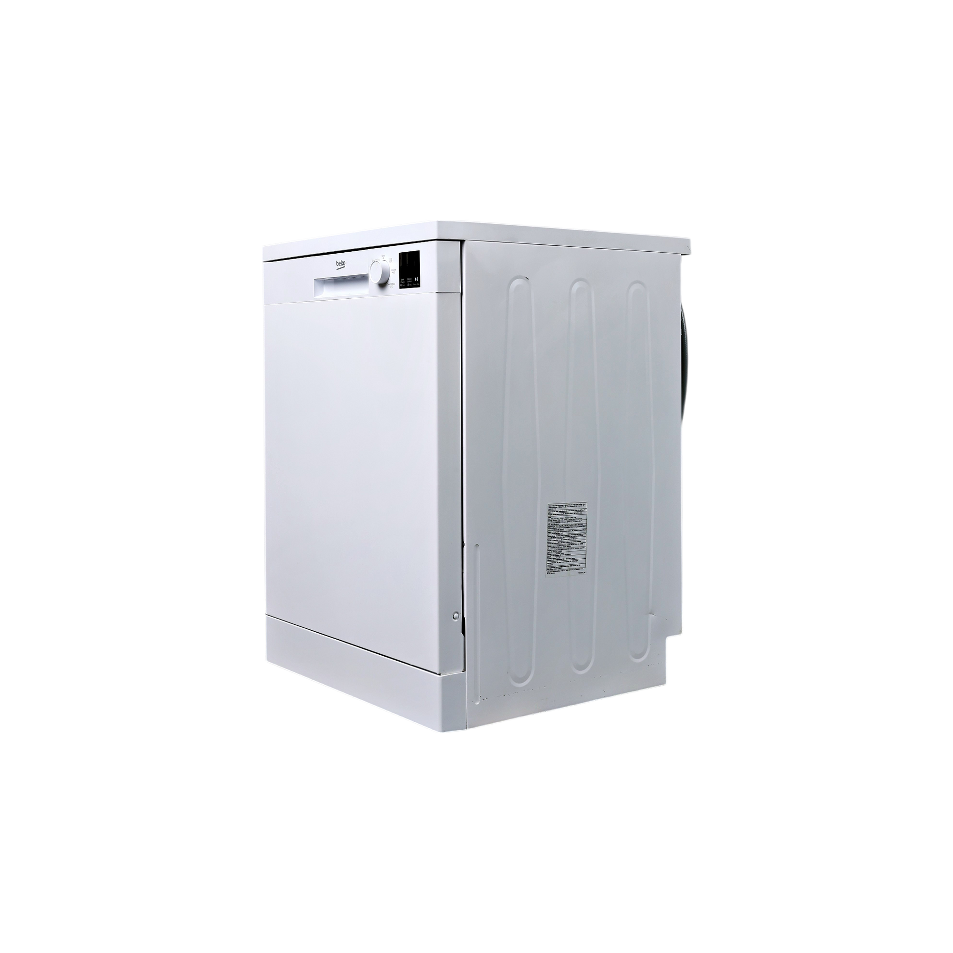 Lave-Vaisselle Pose Libre 13 Cvts Reconditionné BEKO TDFV15315W : vue du côté gauche