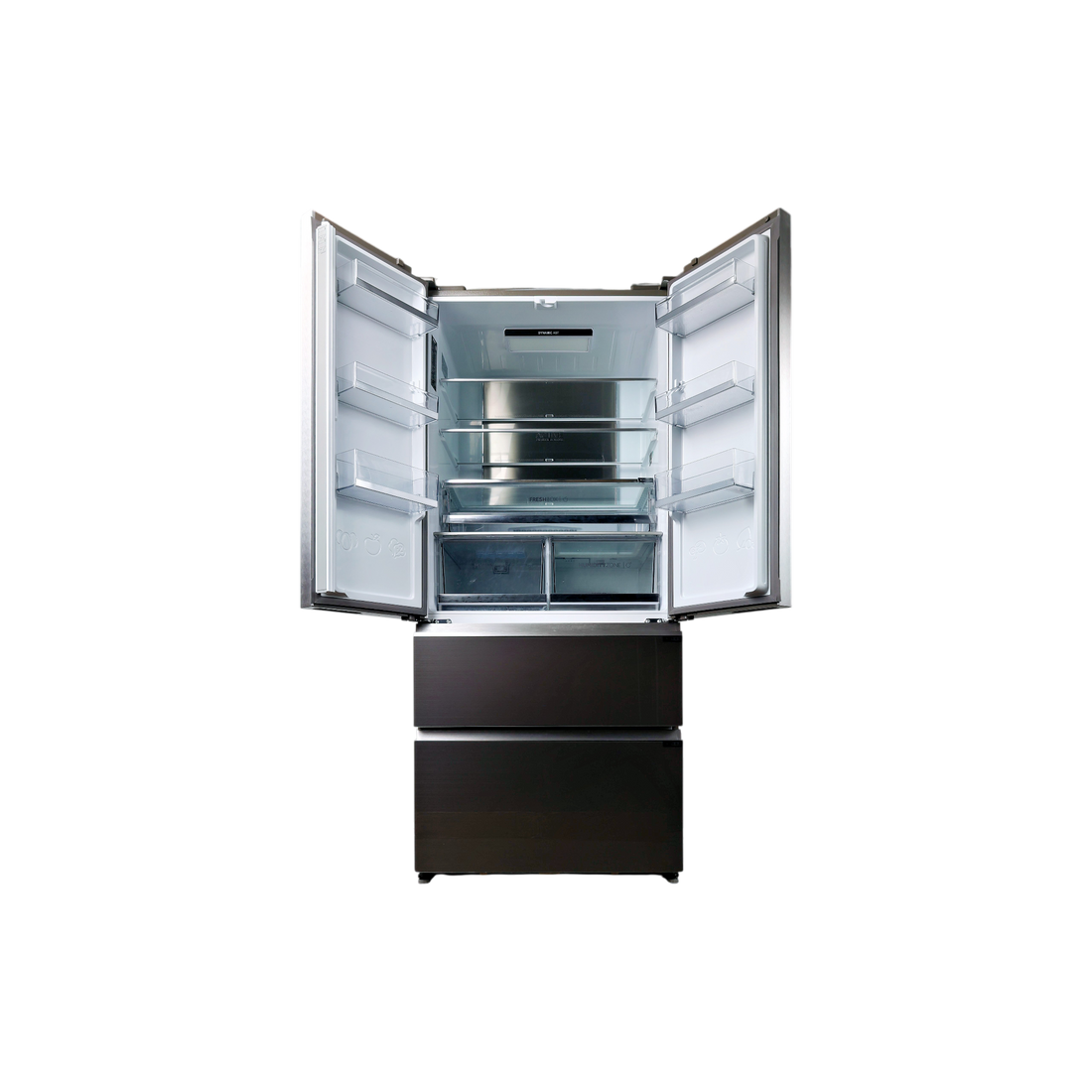 Réfrigérateur Multi-Portes 539 L Reconditionné HAIER HB18FGSAAA : vue de l'intérieur