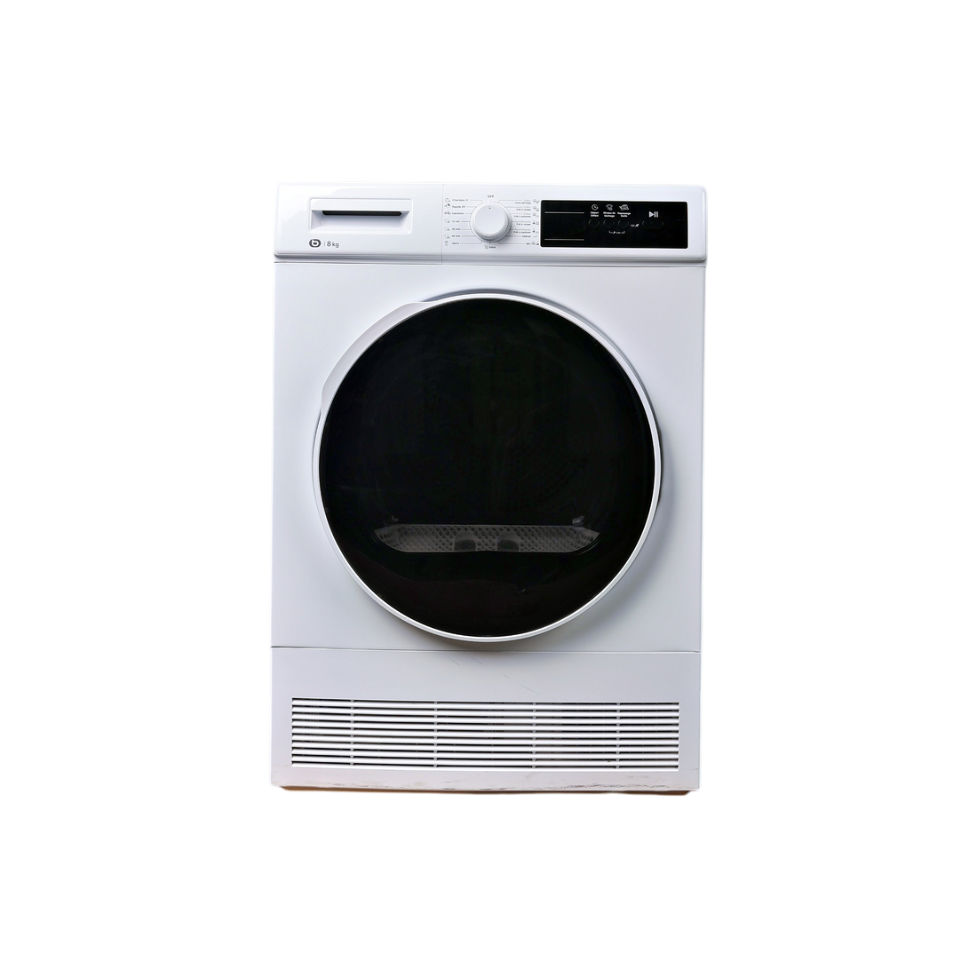 Seche-Linge Condensation 8 kg Reconditionné ESSENTIEL B ESLC8-6B : vue de face