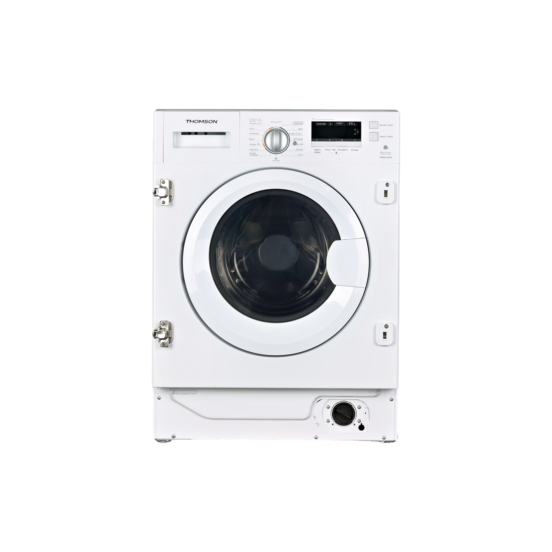 Lave-Linge Sechant 8 kg Reconditionné THOMSON THBI68140WD : vue de face