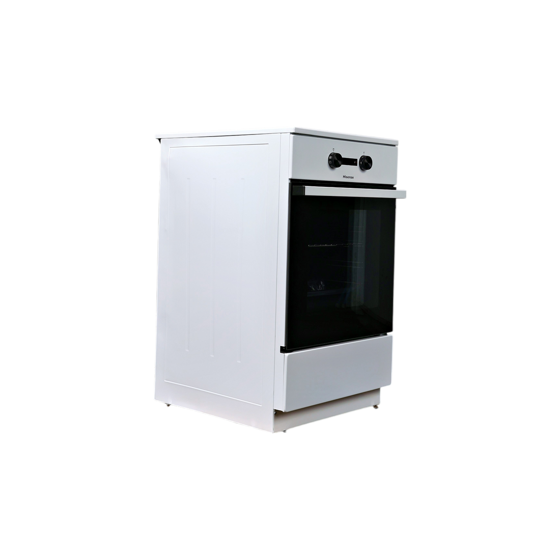 Cuisinière À Induction  Reconditionné HISENSE HEIT5A40WG : vue du côté droit