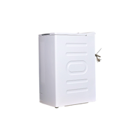 Lave-Linge Top 8 kg Reconditionné BRANDT BT18038Q : vue du côté gauche