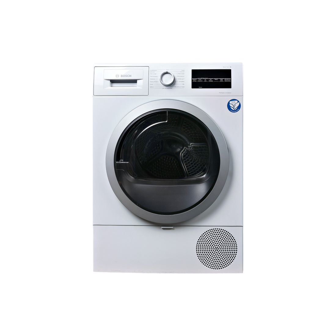 Seche-Linge Pompe À Chaleur 9 kg Reconditionné BOSCH WTR85T09FF : vue de face