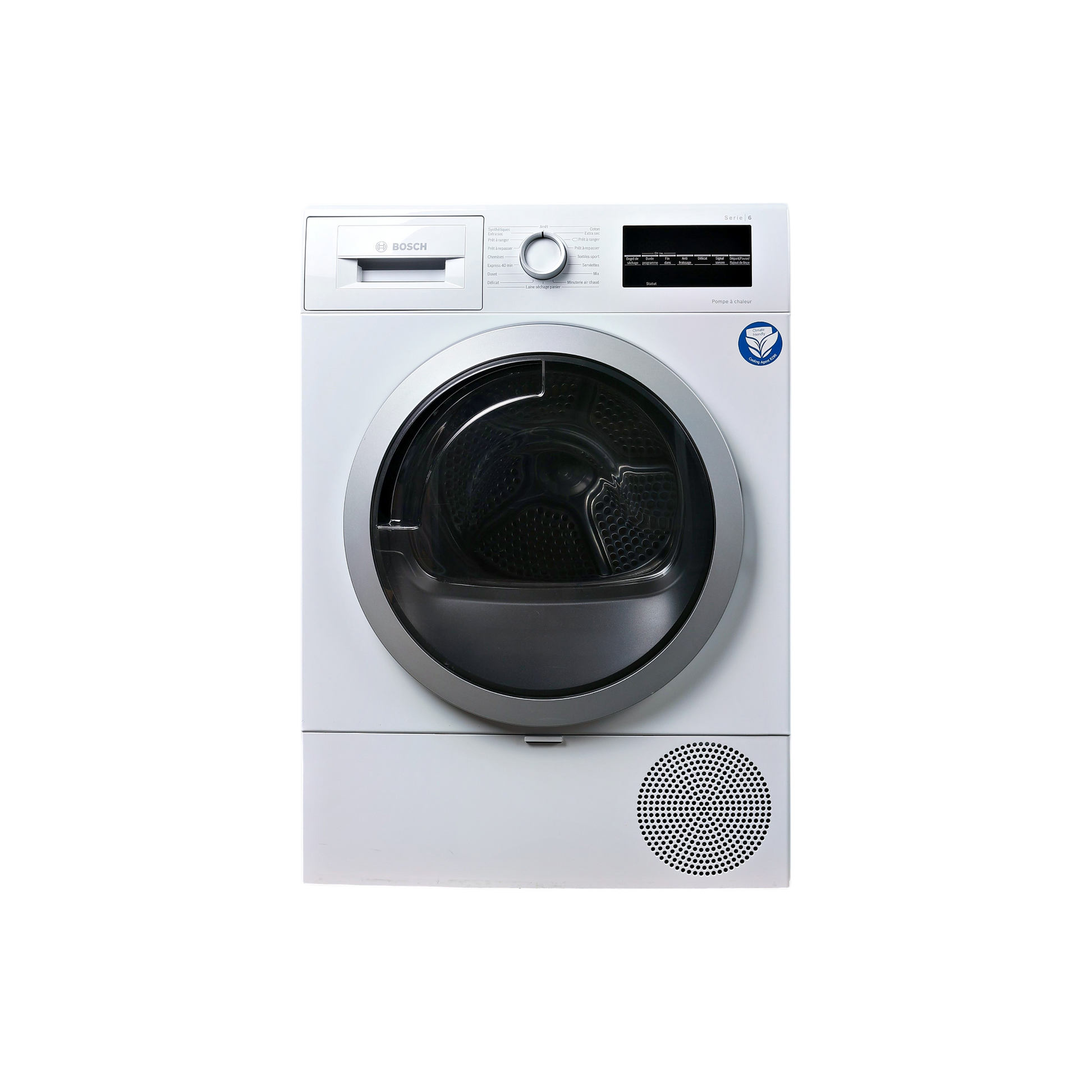 Seche-Linge Pompe À Chaleur 9 kg Reconditionné BOSCH WTR85T09FF : vue de face