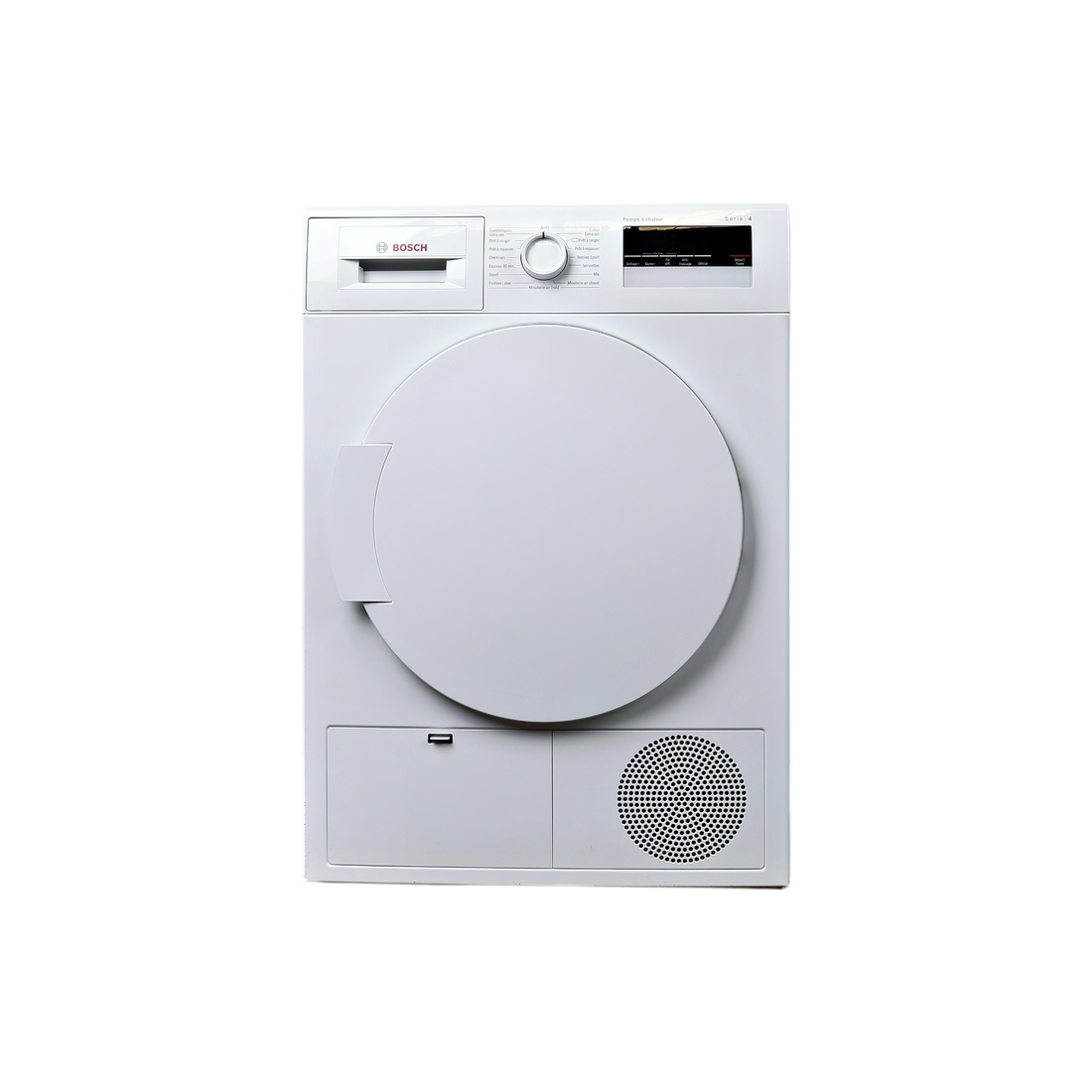 Seche-Linge Pompe À Chaleur 8 kg Reconditionné BOSCH WTH83200FF : vue de face