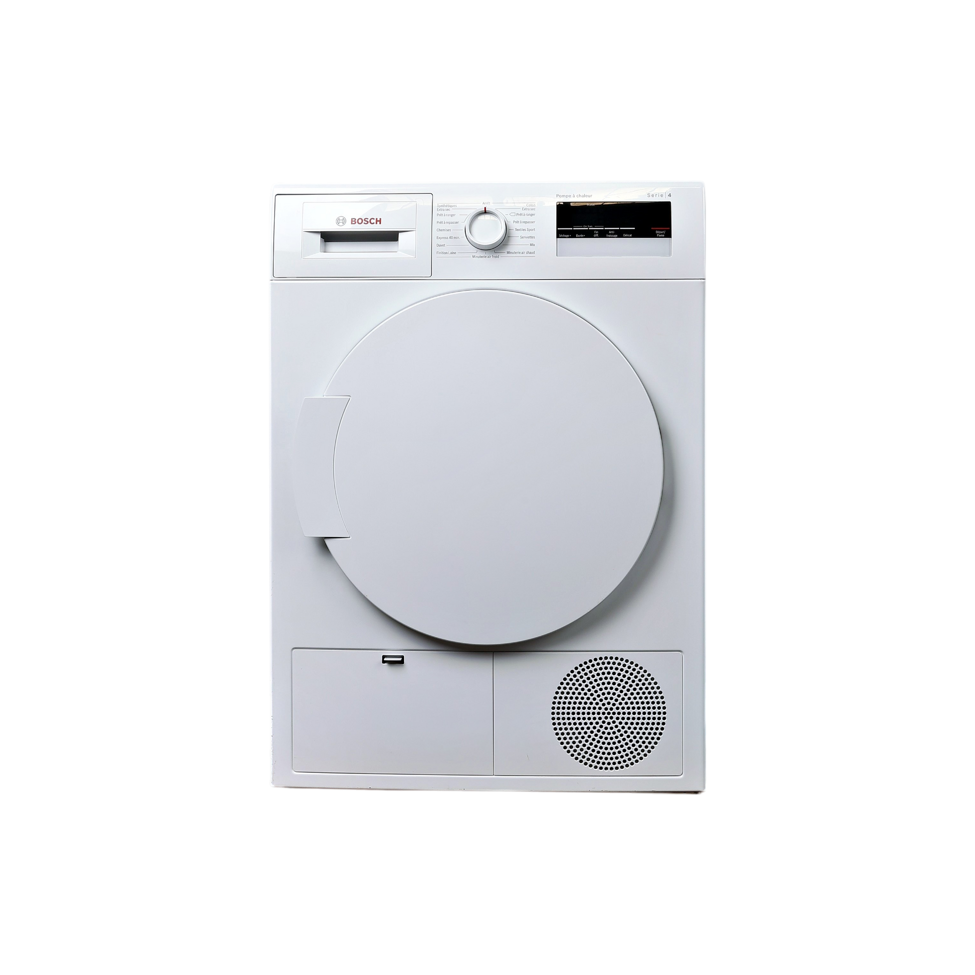 Seche-Linge Pompe À Chaleur 8 kg Reconditionné BOSCH WTH83200FF : vue de face