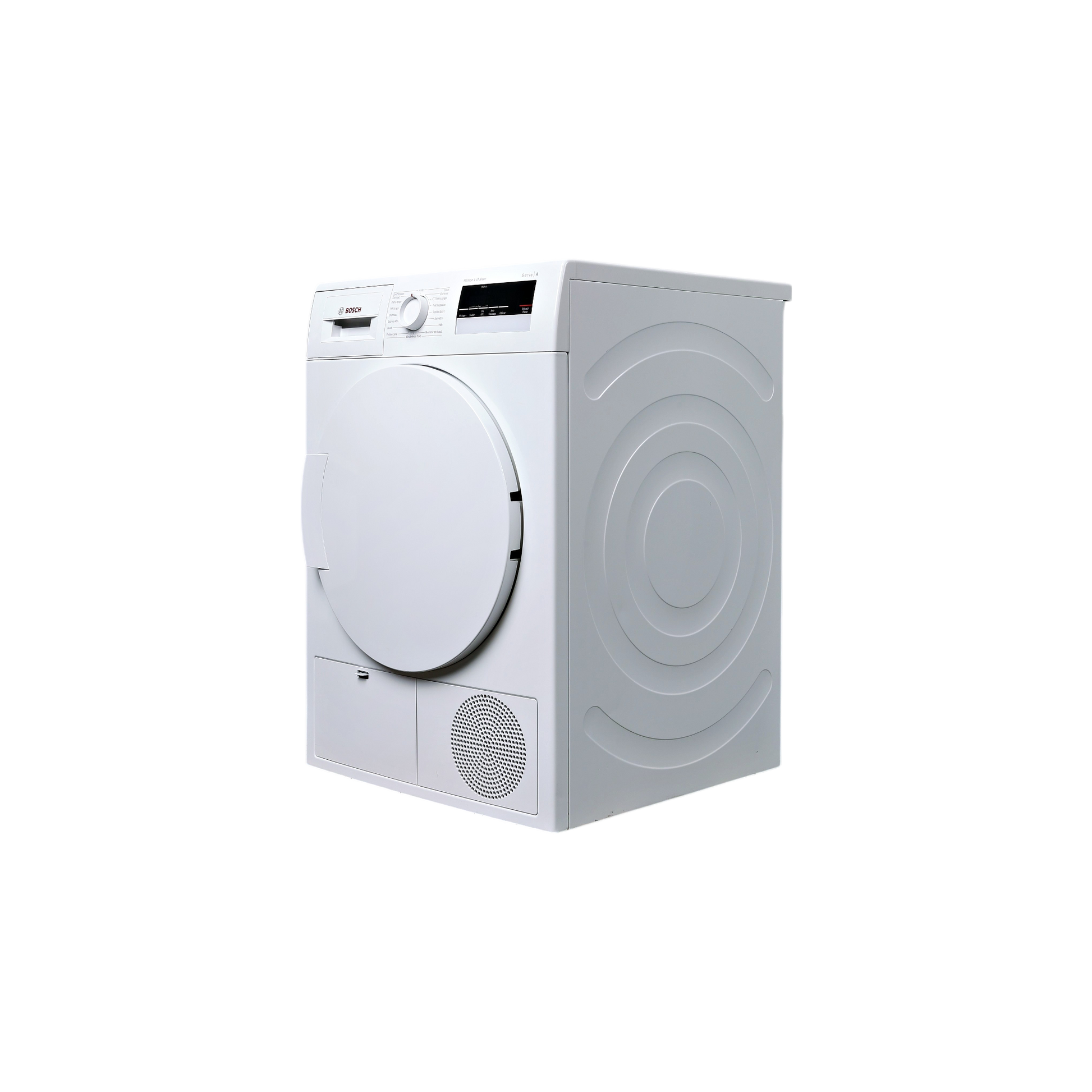 Seche-Linge Pompe À Chaleur 8 kg Reconditionné BOSCH WTH83200FF : vue du côté gauche