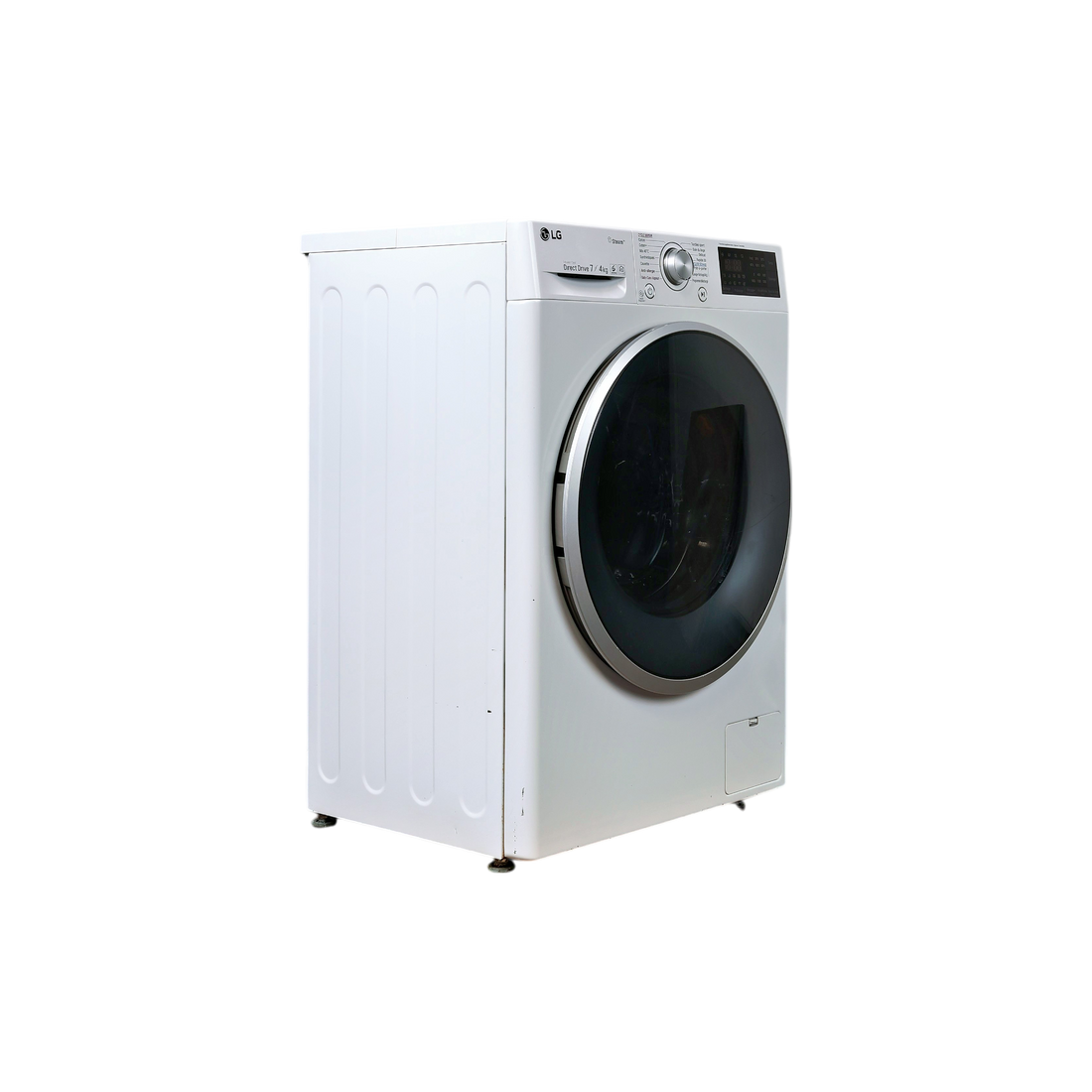 Lave-Linge Sechant 7 kg Reconditionné LG F742J71WRS : vue du côté droit