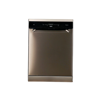 Lave-Vaisselle Pose Libre 14 Cvts Reconditionné WHIRLPOOL WFO3O41PLX : vue de face