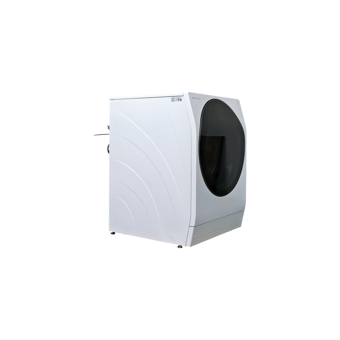 Lave-Linge Sechant 12 kg Reconditionné LG LSWD100E : vue du côté droit