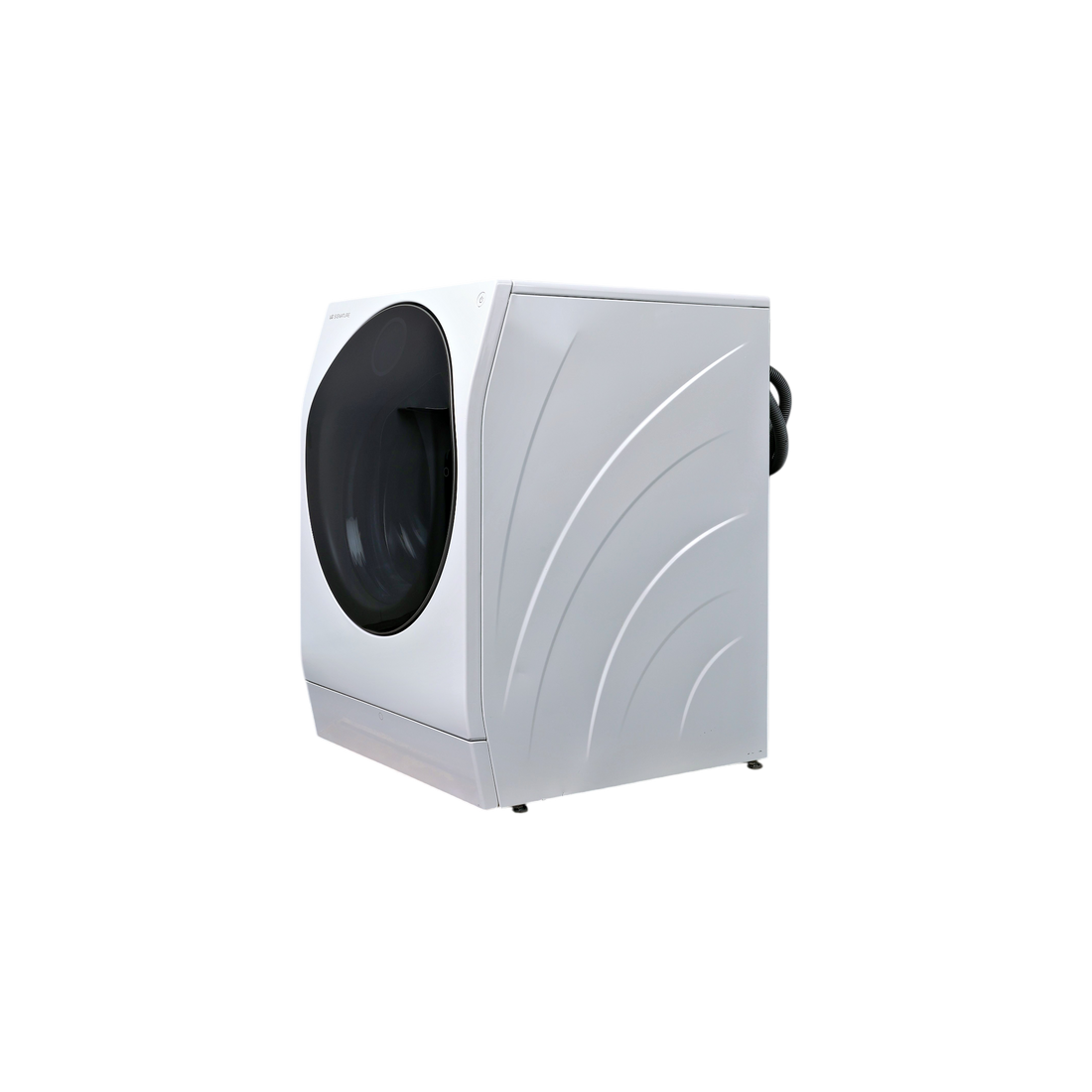 Lave-Linge Sechant 12 kg Reconditionné LG LSWD100E : vue du côté gauche