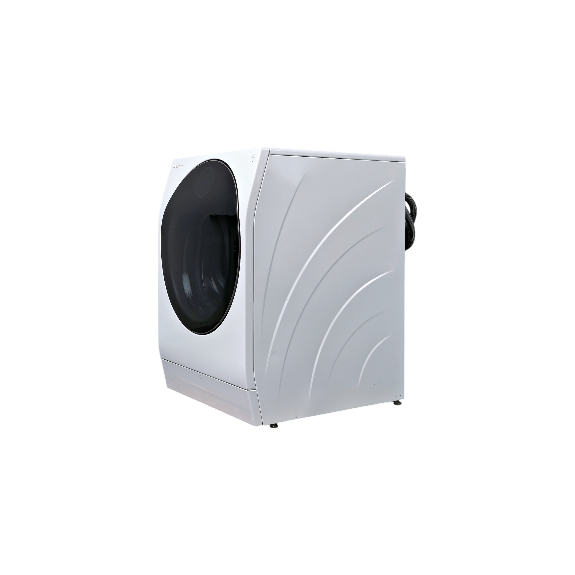 Lave-Linge Sechant 12 kg Reconditionné LG LSWD100E : vue du côté gauche