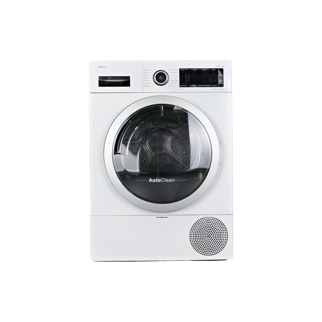 Seche-Linge Pompe À Chaleur 9 kg Reconditionné BOSCH WTX87M09FF : vue de face