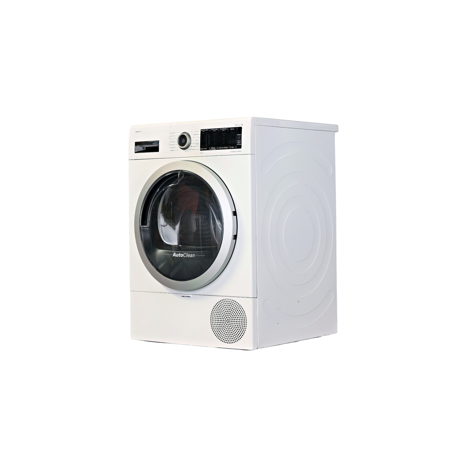 Seche-Linge Pompe À Chaleur 9 kg Reconditionné BOSCH WTX87M09FF : vue du côté gauche