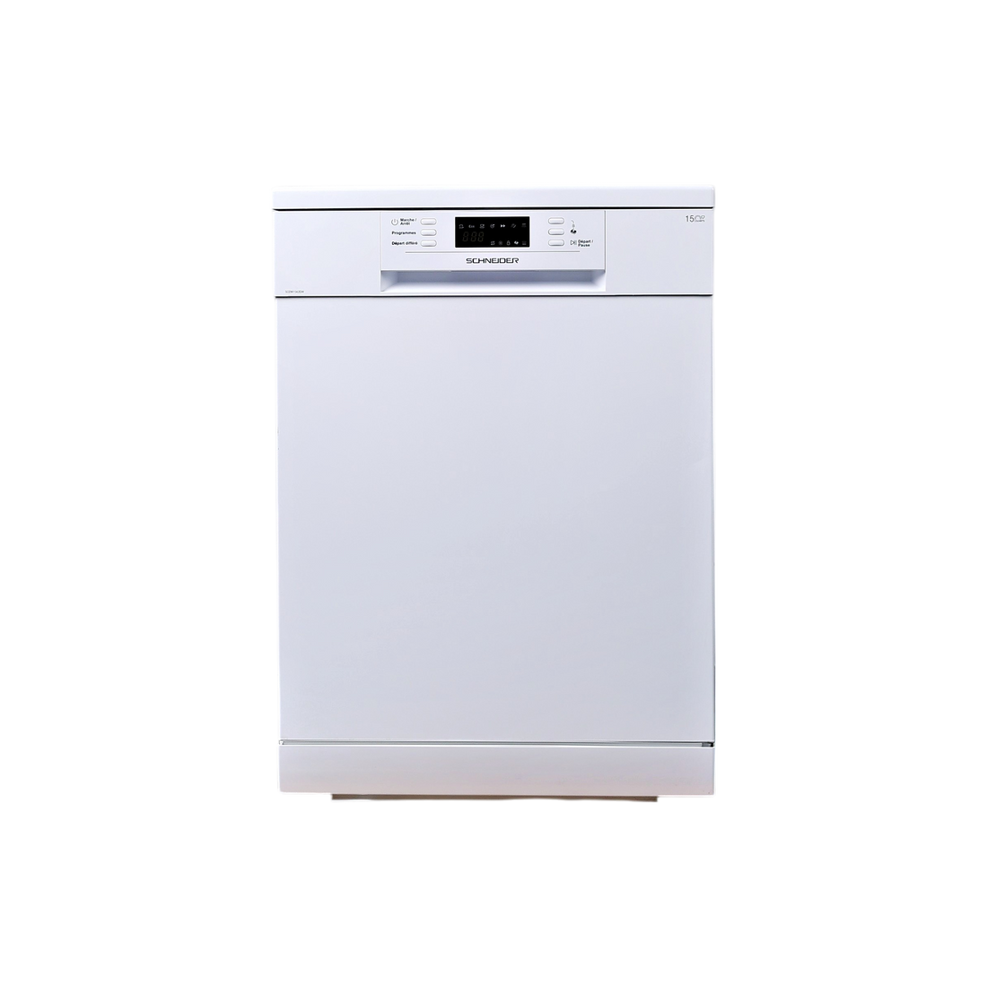 Lave-Vaisselle Pose Libre 15 Cvts Reconditionné SCHNEIDER SCDW1542IDW : vue de face