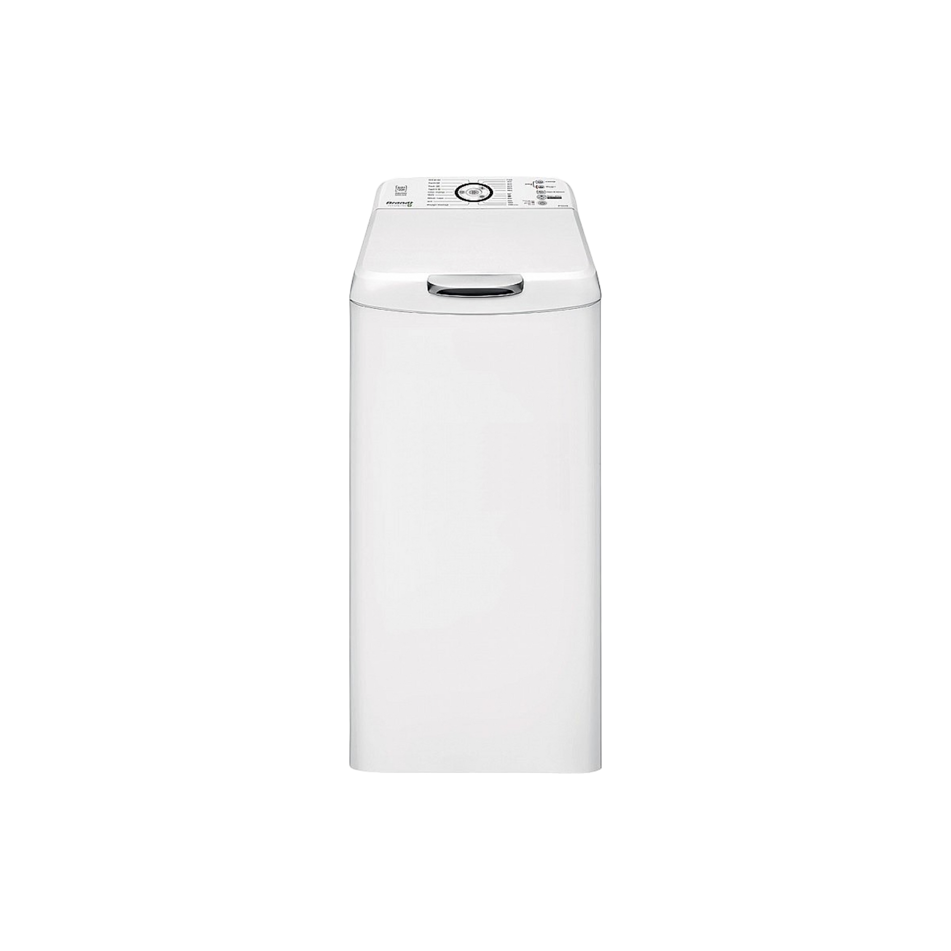 Lave-Linge Top 6 kg Reconditionné BRANDT BT16022Q : vue de face