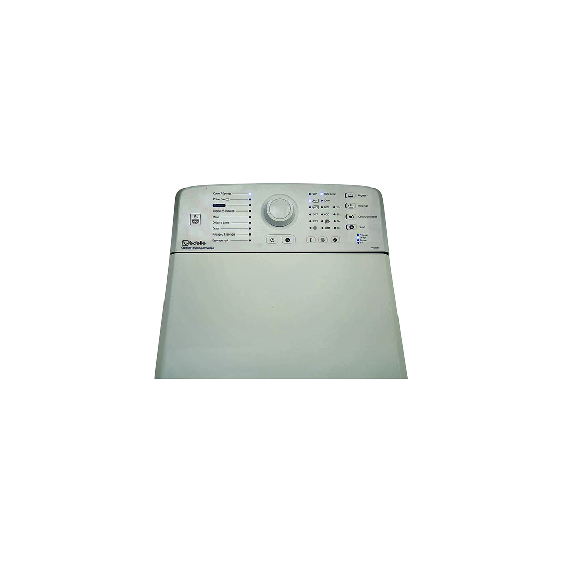 Lave-Linge Top 6 kg Reconditionné VEDETTE VT602BQ : détails