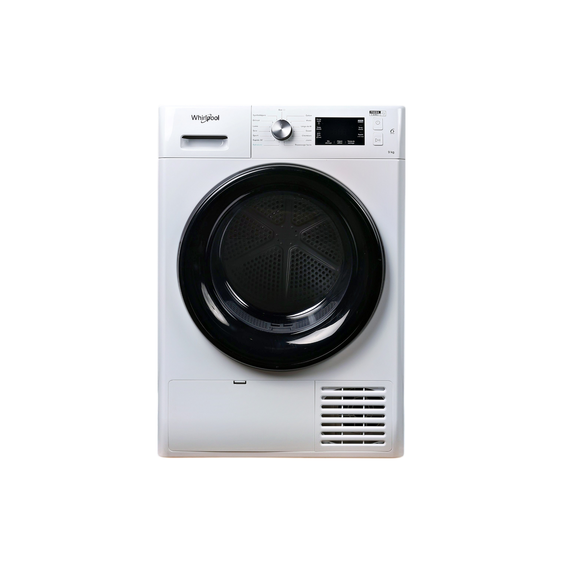 Seche-Linge Pompe À Chaleur 9 kg Reconditionné WHIRLPOOL FFTBNM229X2BFR : vue de face