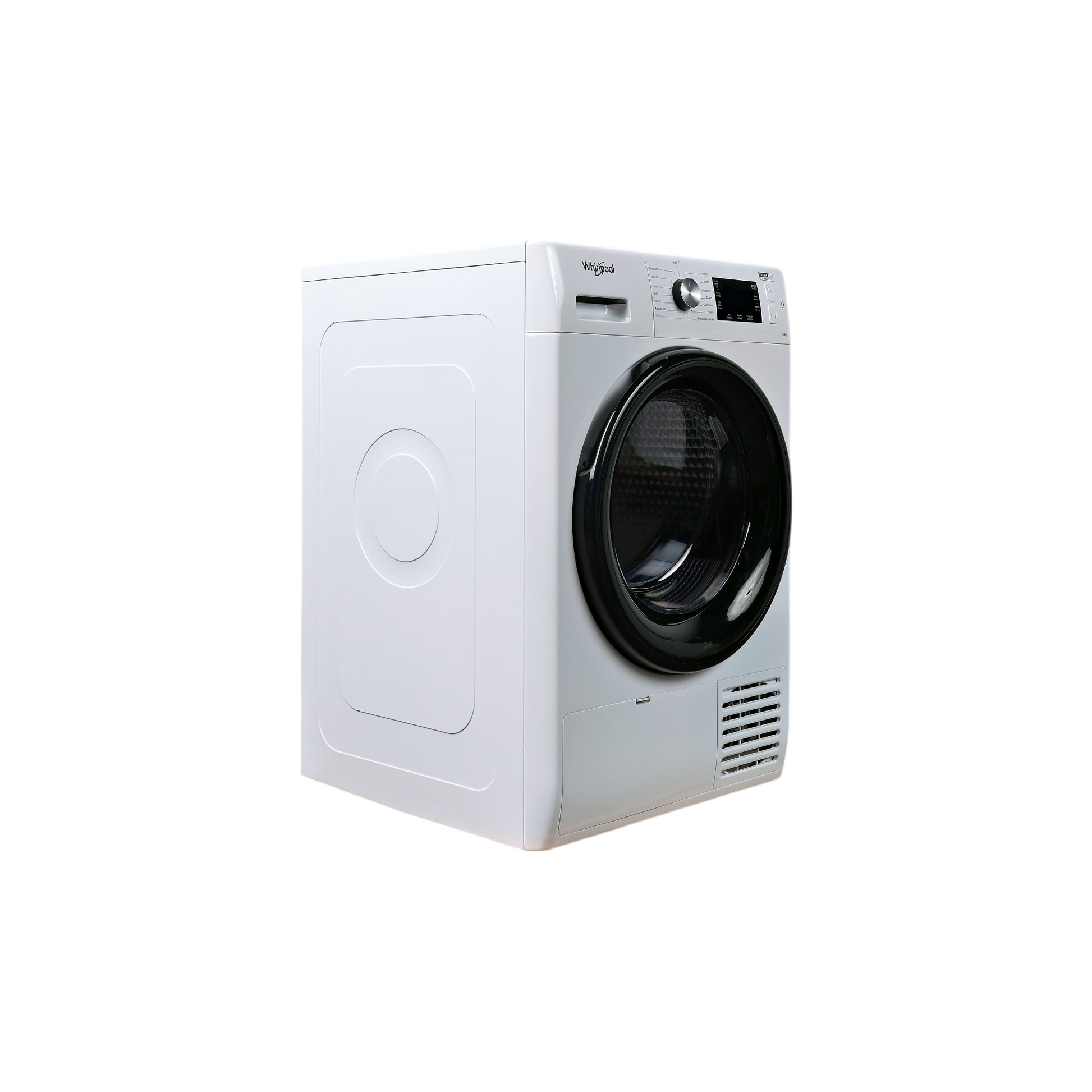Seche-Linge Pompe À Chaleur 9 kg Reconditionné WHIRLPOOL FFTBNM229X2BFR : vue du côté droit