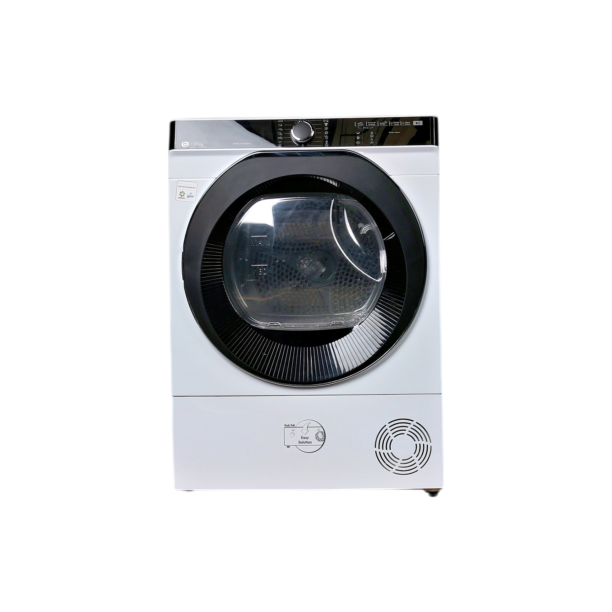 Seche-Linge Pompe À Chaleur 10 kg Reconditionné ESSENTIEL B ESLHP10-2B : vue de face