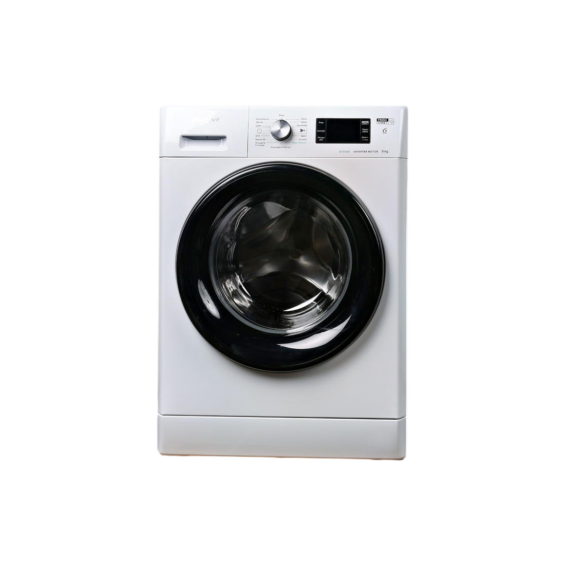 Lave-Linge Hublot 9 kg Reconditionné WHIRLPOOL FFBP9489BVFR : vue de face