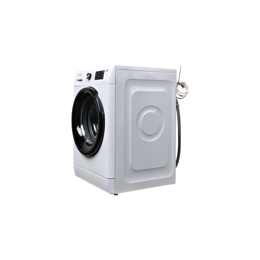 Lave-Linge Hublot 9 kg Reconditionné WHIRLPOOL FFBP9489BVFR : vue du côté gauche
