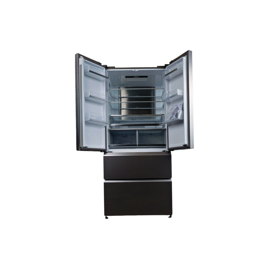 Réfrigérateur Multi-Portes 539 L Reconditionné HAIER HB18FGSAAA : vue de l'intérieur
