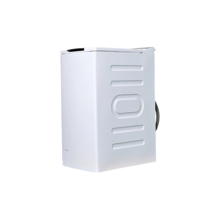 Lave-Linge Top 7 kg Reconditionné ESSENTIEL B ELT712-3B : vue du côté gauche