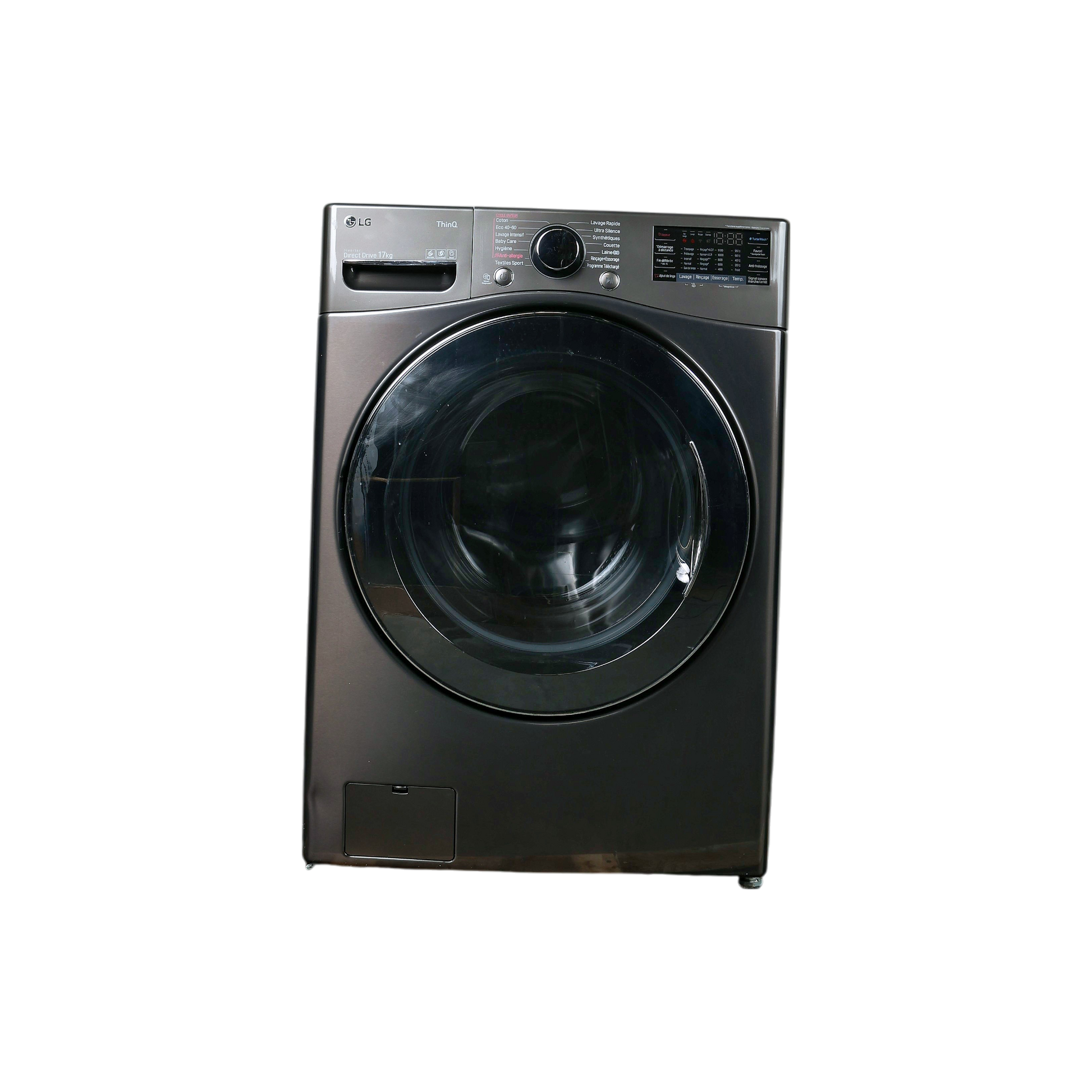 Lave-Linge Hublot 17 kg Reconditionné LG F71P12BS : vue de face