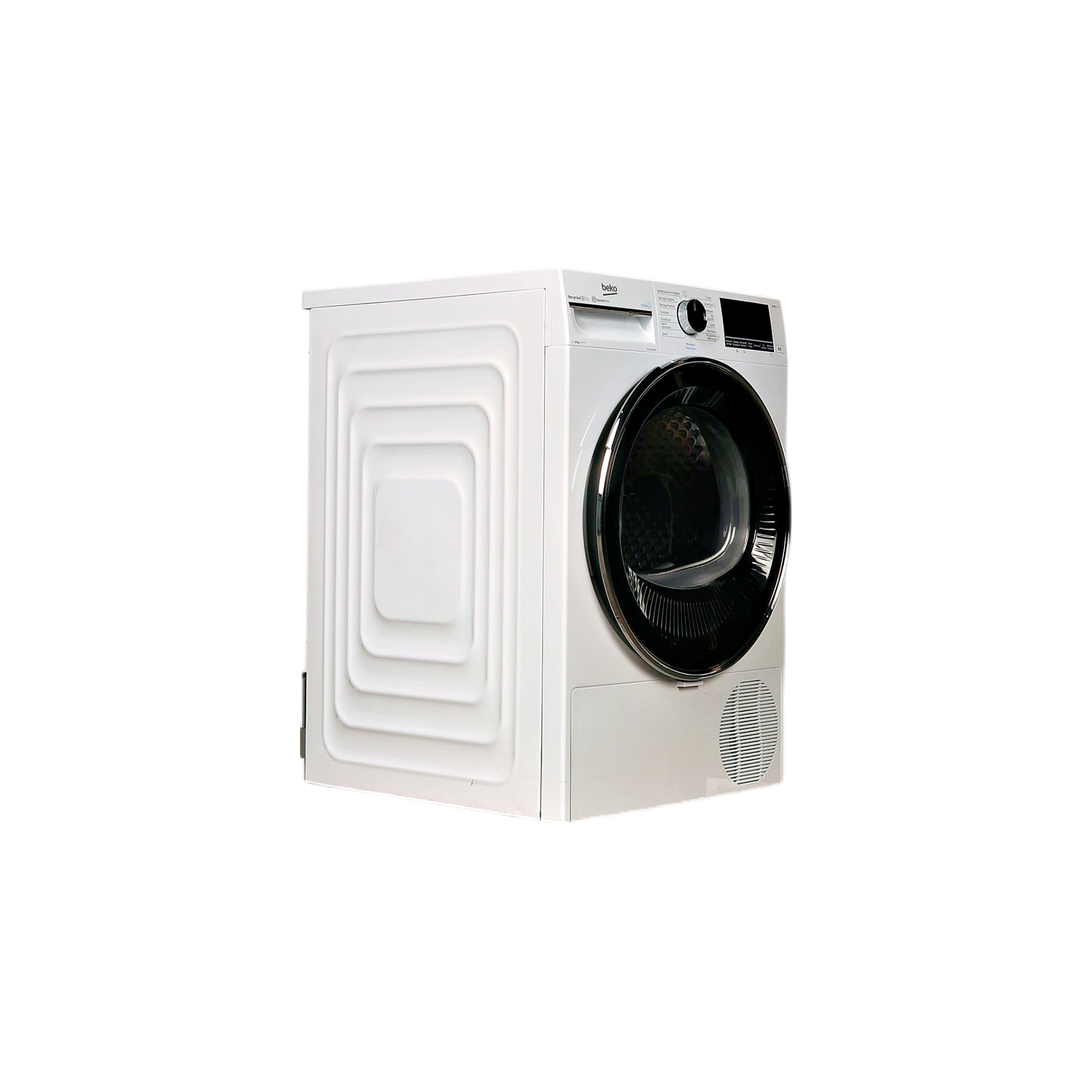 Seche-Linge Pompe À Chaleur 10 kg Reconditionné BEKO B5T4102409W : vue du côté droit