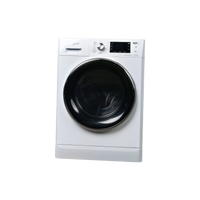 Lave-Linge Sechant 10 kg Reconditionné WHIRLPOOL FFWDD1074269BCVFR : vue de face