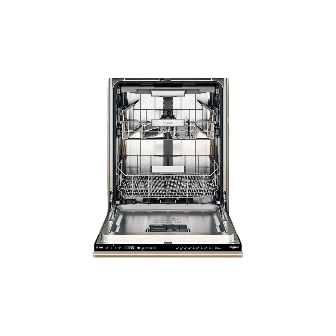 Lave-Vaisselle Encastrable 15 Cvts Reconditionné WHIRLPOOL W7IHP40LSC : vue de l'intérieur