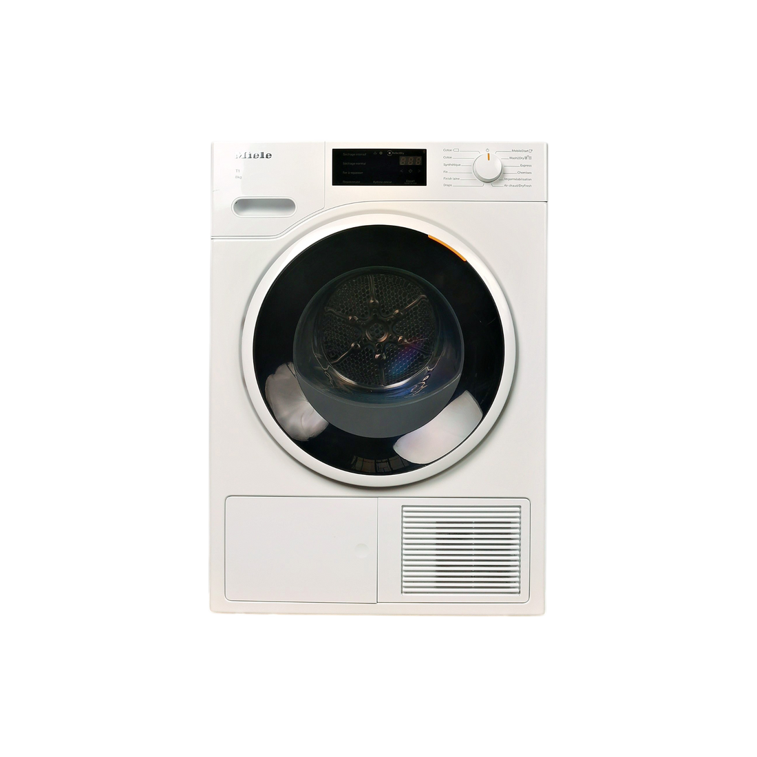 Seche-Linge Pompe À Chaleur 8 kg Reconditionné MIELE TWD 260 WP : vue de face