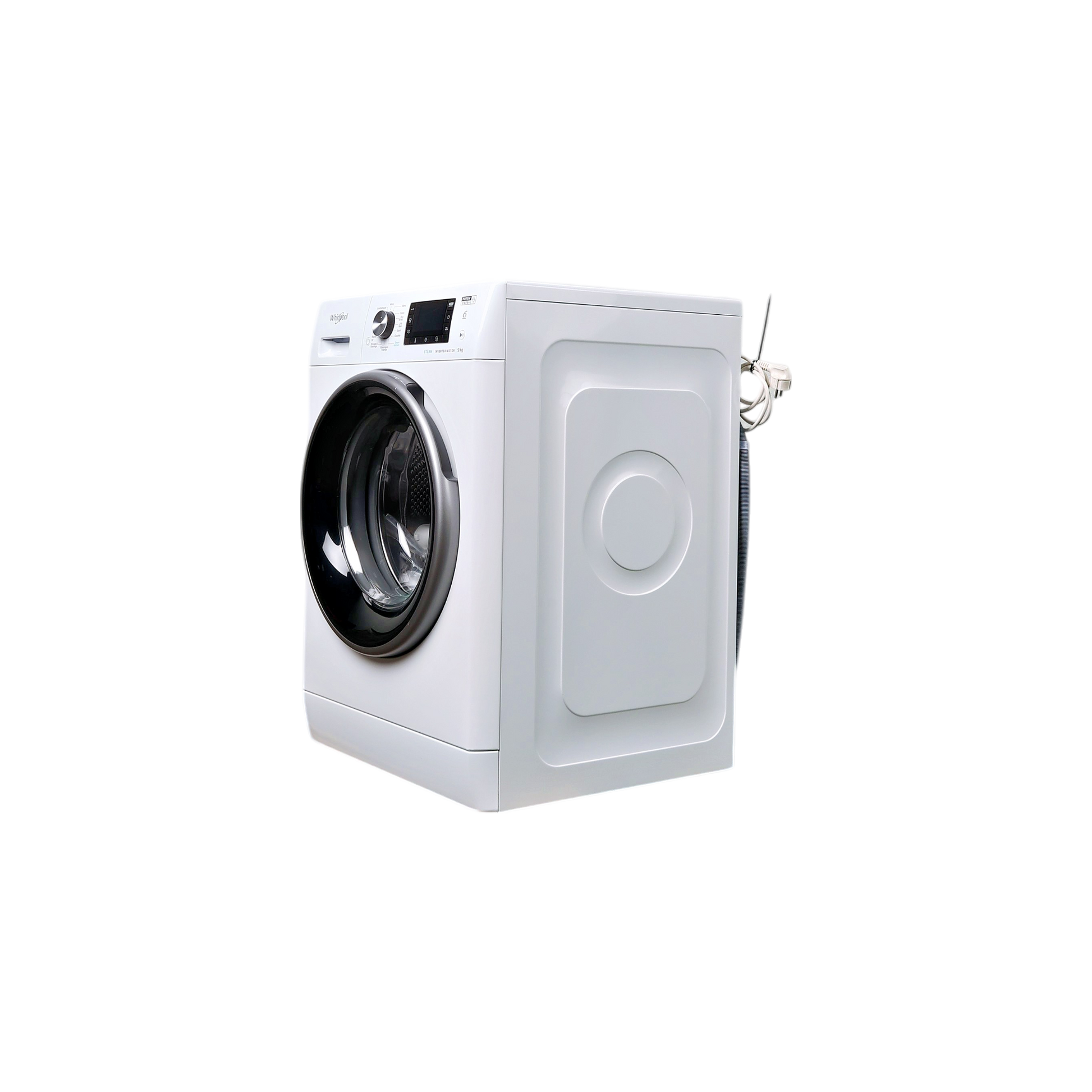Lave-Linge Hublot 9 kg Reconditionné WHIRLPOOL FFDD9469BSVFR : vue du côté gauche