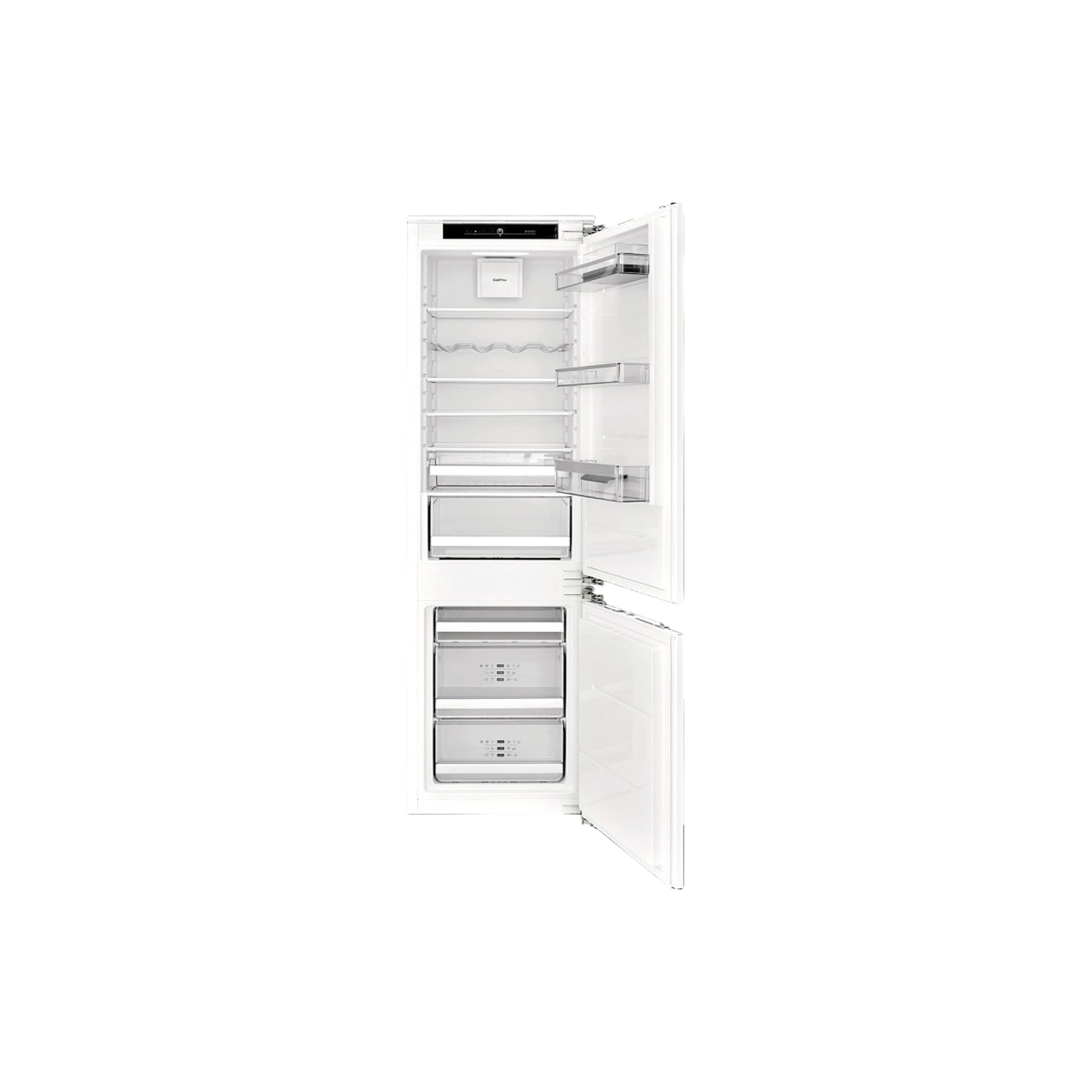 Réfrigérateur Encastrable 248 L Reconditionné ASKO RFN31831EI : vue de l'intérieur